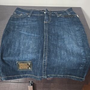 Denim Blue Skirt